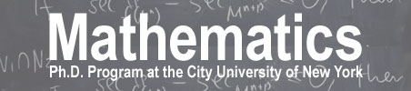 Mathematics Ph.D. Program at the City University of New York