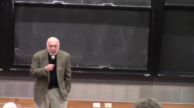 Video: Opening Remarks. Jim Simons, Stony Brook University   