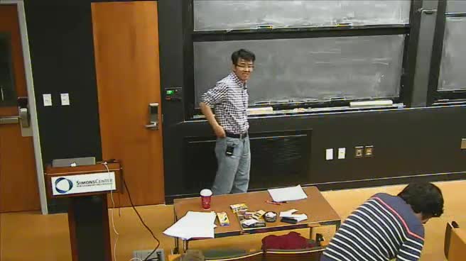 Video: First Biannual Stony Brook Mini-School in Geometry. Discussion of current research. Xiaowei Wang, Rutgers University. Friday, December 6, 2013  