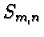 $ S_{m,n}$