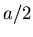 $a/2$