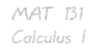 MAT131: Calculus I