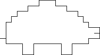 \begin{mfigure}\centerline{ \psfig {height=1in,angle=270,figure=turtle102.eps}}\end{mfigure}