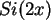 \begin{maplelatex}\begin{displaymath}
Si(2 x)
\end{displaymath}
\end{maplelatex}