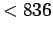$<836$