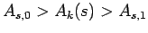 $A_{s,0}>A_k(s)>A_{s,1}$