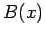$B(x)$