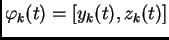 $\varphi_k(t) = [y_k(t), z_k(t)]$