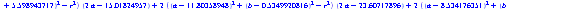 `+`(`*`(2, `*`(`+`(`*`(`^`(`+`(a, `-`(10.26142699)), 2)), `*`(`^`(`+`(b, 3.654532623), 2)), `-`(`*`(`^`(r, 2)))), `*`(`+`(`*`(2, `*`(a)), `-`(20.52285398))))), `*`(2, `*`(`+`(`*`(`^`(`+`(a, `-`(8.0506...