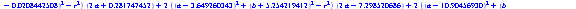 `+`(`*`(2, `*`(`+`(`*`(`^`(`+`(a, `-`(10.26142699)), 2)), `*`(`^`(`+`(b, 3.654532623), 2)), `-`(`*`(`^`(r, 2)))), `*`(`+`(`*`(2, `*`(a)), `-`(20.52285398))))), `*`(2, `*`(`+`(`*`(`^`(`+`(a, `-`(8.0506...