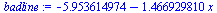 `+`(`-`(5.953614974), `-`(`*`(1.466929810, `*`(x))))