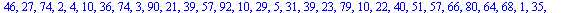 58, 43, 37, 68, 26, 16, 89, 33, 17, 51, 55, 42, 82, 24, 89, 92, 59, 92, 13, 49, 46, 7, 45, 43, 8, 76, 58, 15, 0, 69, 76, 38, 91, 70, 66, 77, 50, 52, 11, 18, 62, 39, 89, 2, 48, 48, 66, 73, 89, 73, 26, ...