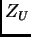 $ Z_U$