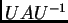 $ UAU^{-1}$