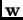 $ {\bf w}$