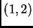 $ (1,2)$